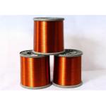 0.13mm FIW Wire Enameled Round Copper Wire Nature Color Roll Packing for sale