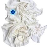 IMPA 232906 Industrial White Cotton Wiper Rags in T-Shirt White Color Cotton Rags Cotton Cleaning Rags for sale