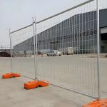 Galvanized Temporary Construction Fence 6ft Height Australia Standard for sale