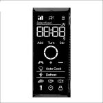 Transflective 2.8V-5.5V VA LCD Display Operating Temp -30-+80℃ for sale