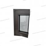 Residential Aluminum Bi Folding Windows Vertical Slide Glass Window For Balcony for sale
