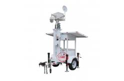 China Solar Mobile Surveillance Trailer Security Camera Trailer For Public Facilities supplier