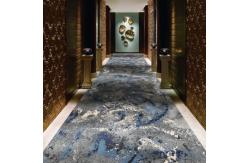 China Lobby Wall To Wall Woven Axminster Carpet PP Backing With Wool supplier