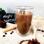 350ml Borosilicate Double Wall Insulated Glass Mug