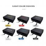 Customized Black Magnetic Shoe Box Paperboard Fancy Packaging Box