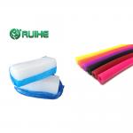 Translucent Solid Silicone Rubber HTV Silicone Extrusion Seal Strip for sale