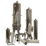 Inlet Tri-Clamp Industrial Cartridge Filters 1m2 Filter Area 20000L/Hour Productivity for sale