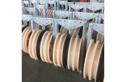 China Five Nylon Wheels 508x75mm bundle conductor Stringing Pulley Block supplier