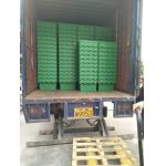 Deeper 600*400*462 mm Plastic Attached Lid Containers With Customized Logo