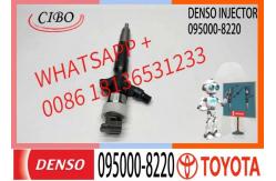China High Quality Commonrail fuel injector 23670-0L050  095000-8220 supplier