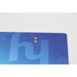 Rechargeable 1.2mm Thickness E Ink Credit Card With Digital Display for sale