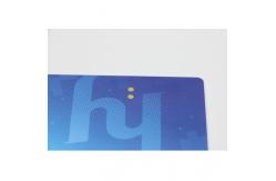 China Rechargeable 1.2mm Thickness E Ink Credit Card With Digital Display supplier