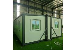 China Customizable Prefab Folding House 700mm with Steel Structure & EPS Panels supplier