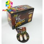 Glossy Blister Card Packaging Custom Sex Enhancement Pills Burro2 60000 Paper Card for sale