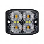 Customized LED Yellow Strobe Light 12W Emergency Strobe Lights For Trucks for sale