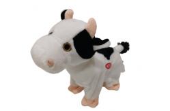 China 0.22m 8.66in Plush Cute Cow Stuffed Animal Singing Dancing Function supplier