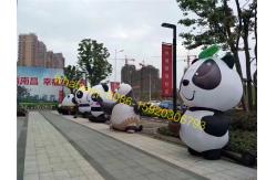 China inflatable panda for events supplier