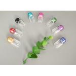 Octagonal Empty Plastic Pill Capsules 2g With Aluminium Caps for sale