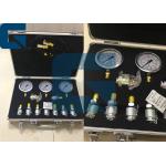 Durable Excavator Hydraulic Pump Pressure Test Gauge , Main Pump Pressure Test Kit