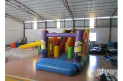 China Long stripes inflatable combo inflatable minions themed combo cute minions inflatable combo supplier