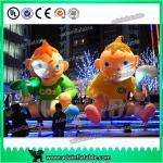 3m Customized Advertising Inflatable Human Cartoon Kids Replica Baby Inflatable for sale
