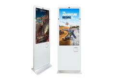 China Capacitive Touch Screen MIC Lcd Digital Signage Kiosk supplier