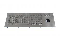 China 69 Keys Panel Mount Keyboard , Stainless Steel Keyboard with Trackball MTB,  OTB , LTB supplier