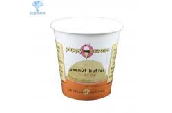 China OEM ODM Custom Printed Ice Cream Containers 8OZ With Lid supplier