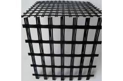 China Fiberglass And Plastic Geogrid With UV And Corrosion Resistance supplier