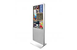 China 43 Inch Digital Advertising Kiosk , Interactive Lcd Panel Wifi Network Support supplier