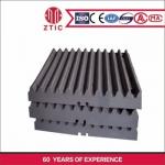 High Impact Toughness Mn13Cr2 swing jaw plate jaw crusher wear plates for sale