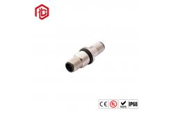 China 2 3 4 Pin Waterproof M12 Circular Cable Connector Male Female Plug supplier