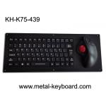 5VDC Ergonomic Laser Industrial Keyboard With Trackball FCC USB for sale