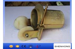 China Lockable Nylon Cable Pulley For Arbitrary Angle Protecting Cable In Tube Entrance supplier