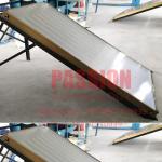 Flat Plate Solar Collector 2m² Black Chrome Flat Panel Thermal Water Heater for sale