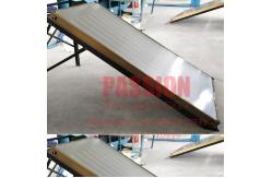 China Flat Plate Solar Collector 2m² Black Chrome Flat Panel Thermal Water Heater supplier