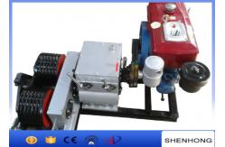 China Double Capstan Diesel Cable Winch 3KW Water Cooled Diesel Engine Cable Pulling Winch supplier