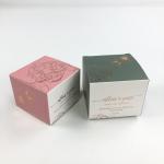 Custom spot uv cosmetics packaging folding carton box printing for sale