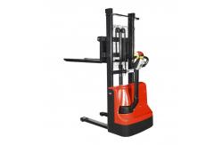 China 3m 4m 5m Lifting Height Electric Stacker Self Loading Pallet Stacker supplier