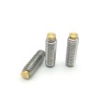Long 304 Stainless Steel M2 Set Screws , GB Brass Tipped Grub Screws for sale