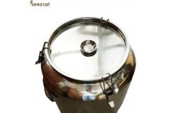 China Self - Heating 304 Stainless Steel Honey Tank , Honey Storage Tank 41cm Diameter supplier