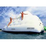 Crazy Inflatable Water Climbing Iceberg , Inflatable Aqua Iceberg For Water Games for sale