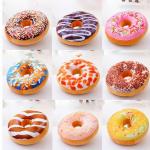 Giant Donut Cute Chair Pads Printing / Embroidering Logo For Office for sale