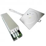 Ceiling Recessed Chargeable  Emergency Light 1*3W SMD White LED for sale