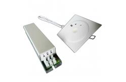 China 3 Hours Commercial Building LED Emergency Downlight With Electro Galvanized Steel Casing supplier