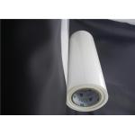 Milk White PEShot Melt Glue Film , Polyester Adhesive Film 0.12mm Thick 50cm Wide 100yards Long for sale