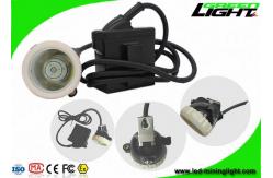 China IP67 Led Mining Cap Lights , Rechargeable Underground Safety Headlamps 10000lux 6.6Ah supplier