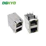 DGKYD21Q042DB1A4D068 Multi-Port Connector 2X1 Modular Socket Gigabit Filter RJ45 Interface 6U for sale