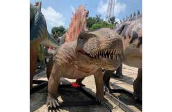 China Sunproof Realistic Animatronic Dinosaur 4m Dimetrodon Statue For Theme Park supplier
