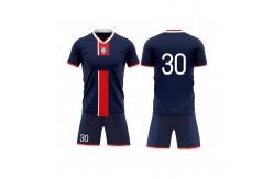 China Quick Dry Polyster Custom Team Jersey Breathable Football Jersey For Man supplier